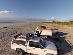 Cris on the beach again