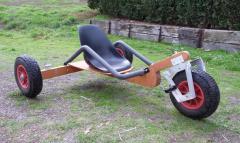 The wooden buggy
