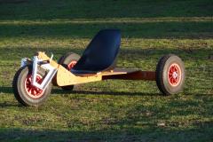 Wooden buggy no side rails