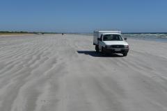 First time driving on a beach
