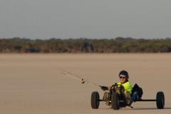 John cruising at sunset