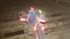 Sketchy bridge crossing